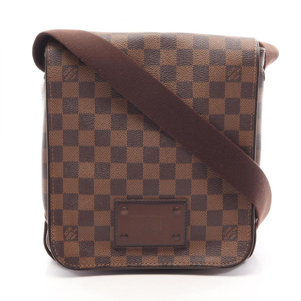 Louis Vuitton Brooklyn PM Shoulder Bag/Handbag, Coated Canvas and Leather, Da...